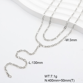 6N2005265bhva-908  Stainless Steel Necklace