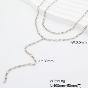 6N2005269bhva-908  Stainless Steel Necklace
