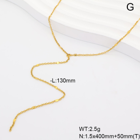 6N2005294bbml-908  18K PVD  Stainless Steel Necklace
