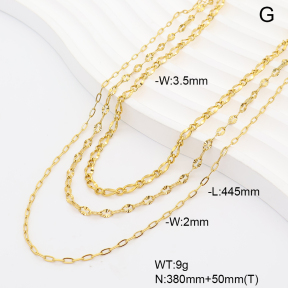 6N2005296bhia-908  14K PVD  Stainless Steel Necklace