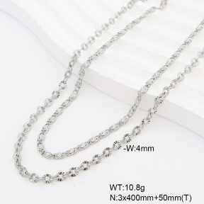 6N2005305bvpl-908  Stainless Steel Necklace