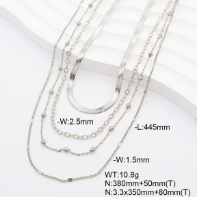6N2005311bhia-908  Stainless Steel Necklace