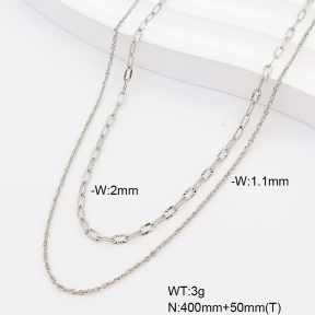 6N2005315vbnb-908  Stainless Steel Necklace