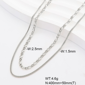 6N2005317abol-908  Stainless Steel Necklace