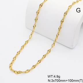 6WC000030abol-908  14K PVD  Stainless Steel Waist Chain