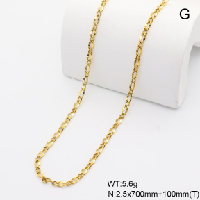 6WC000032abol-908  14K PVD  Stainless Steel Waist Chain