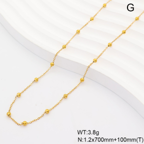 6WC000048vbnb-908  18K PVD  Stainless Steel Waist Chain