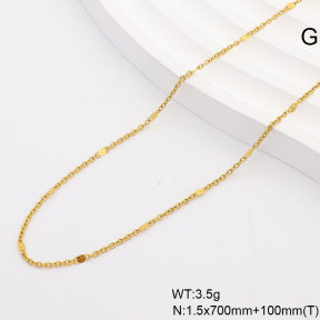 6WC000056vbmb-908  18K PVD  Stainless Steel Waist Chain