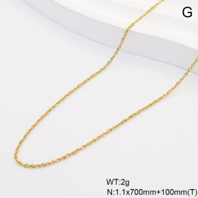 6WC000058vbnb-908  14K PVD  Stainless Steel Waist Chain