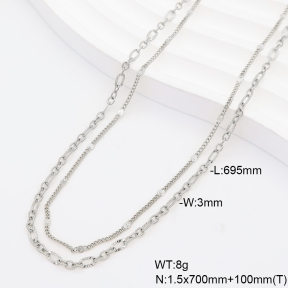 6WC000063bhva-908  Stainless Steel Waist Chain