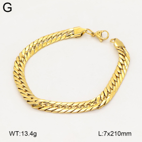 2B2005862bbov-775  Stainless Steel Bracelet