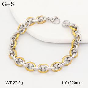2B2005880bbov-775  Stainless Steel Bracelet