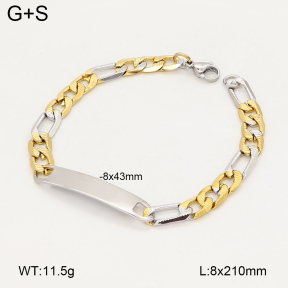 2B2005911vbmb-775  Stainless Steel Bracelet