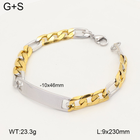 2B2005913bbml-775  Stainless Steel Bracelet
