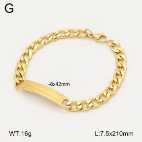 2B2005915bbml-775  Stainless Steel Bracelet