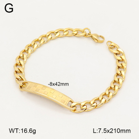 2B2005918bbml-775  Stainless Steel Bracelet