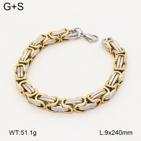 2B2005947bbov-775  Stainless Steel Bracelet