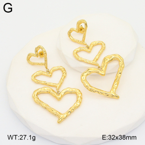 2E2007113vhov-775  Stainless Steel Earrings