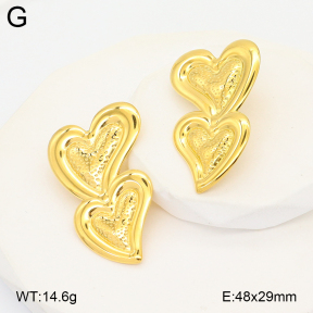 2E2007141vbpb-775  Stainless Steel Earrings