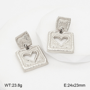 2E2007156bvpl-775  Stainless Steel Earrings