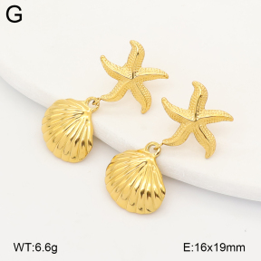 2E2007209bhia-775  Stainless Steel Earrings