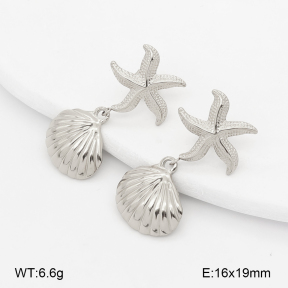 2E2007210bhbl-775  Stainless Steel Earrings