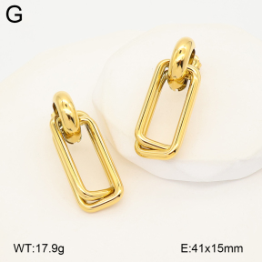 2E2007244bhbl-775  Stainless Steel Earrings