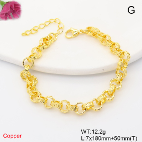 F6B200358baka-L002  Fashion Copper Bracelet