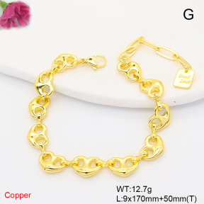 F6B200359ablb-L002  Fashion Copper Bracelet