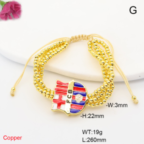F6B301390bhva-L002  Fashion Copper Bracelet