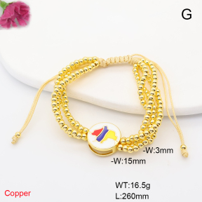 F6B301393bhva-L002  Fashion Copper Bracelet