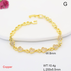 F6B407101bbov-L017  Fashion Copper Bracelet
