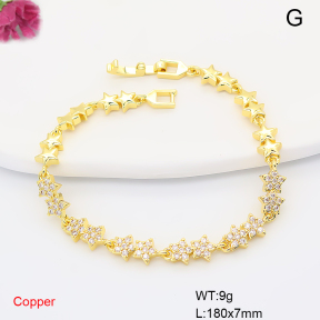 F6B407102bbov-L017  Fashion Copper Bracelet