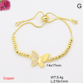 F6B407104ablb-L017  Fashion Copper Bracelet