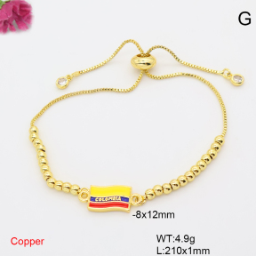 F6B407110ablb-L017  Fashion Copper Bracelet