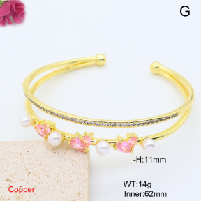 F6BA41712ahjb-L017  Fashion Copper Bangle