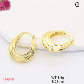 F6E200912ablb-L017  Fashion Copper Earrings