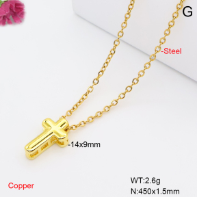 F6N201285vaia-L017  Fashion Copper Necklace