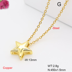 F6N201288vaia-L017  Fashion Copper Necklace