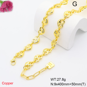 F6N201291bhva-L002  Fashion Copper Necklace