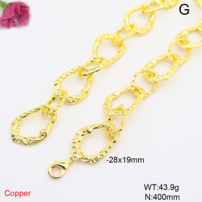 F6N201293bhva-L002  Fashion Copper Necklace