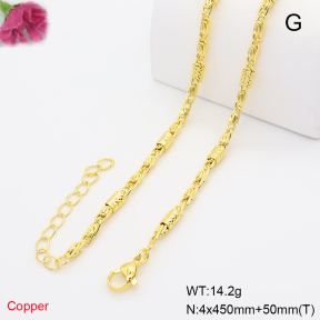 F6N201294ablb-L002  Fashion Copper Necklace
