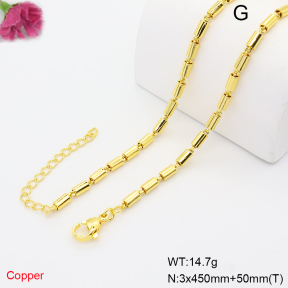 F6N201295ablb-L002  Fashion Copper Necklace