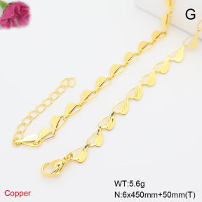 F6N201298baka-L002  Fashion Copper Necklace