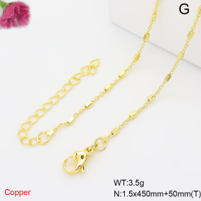 F6N201301avja-L002  Fashion Copper Necklace