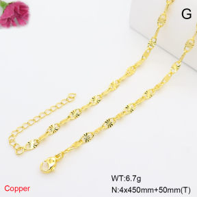 F6N201306aajl-L002  Fashion Copper Necklace