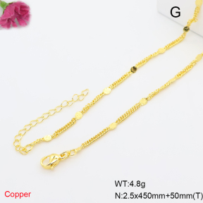 F6N201308vail-L002  Fashion Copper Necklace