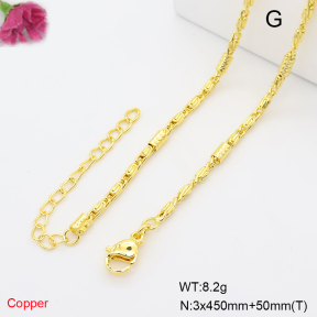 F6N201309baka-L002  Fashion Copper Necklace