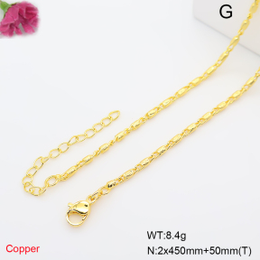F6N201311baka-L002  Fashion Copper Necklace