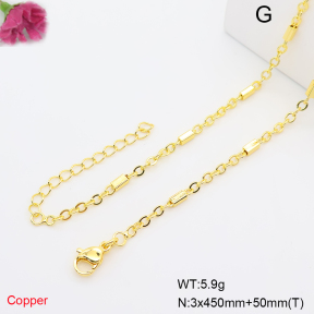 F6N201312avja-L002  Fashion Copper Necklace